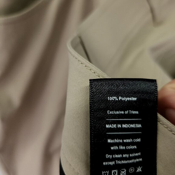 Public Rec Pants Mens 36x30 Performance Chino Stretch Workwear Beige Trousers - Picture 12 of 14